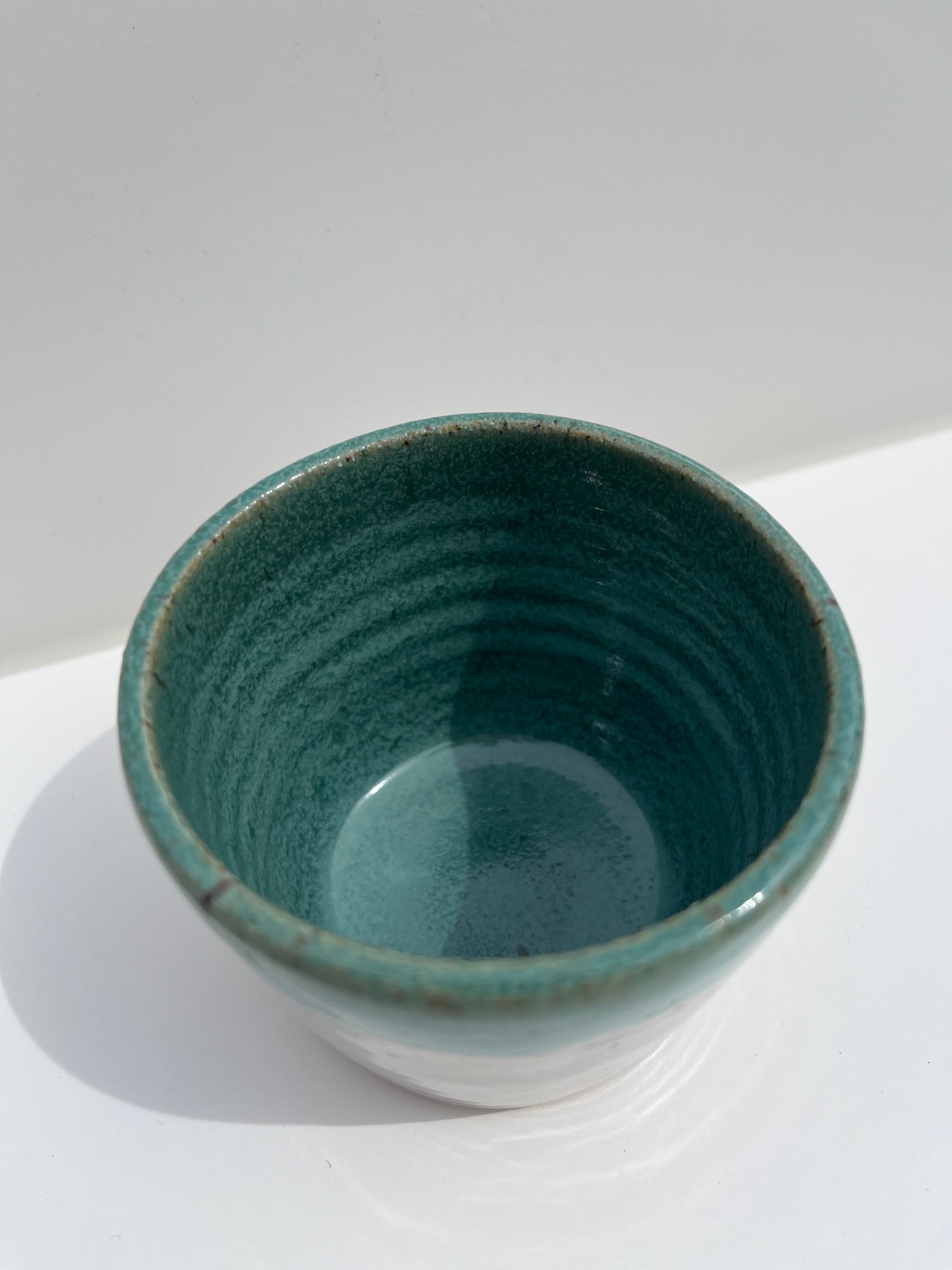 Small White Aqua Cup 2