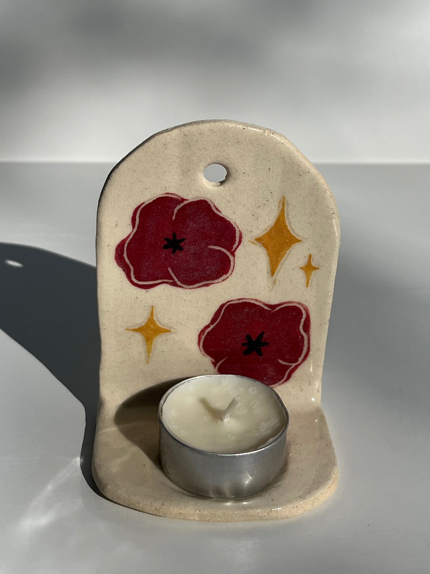 poppy tea light holder 2