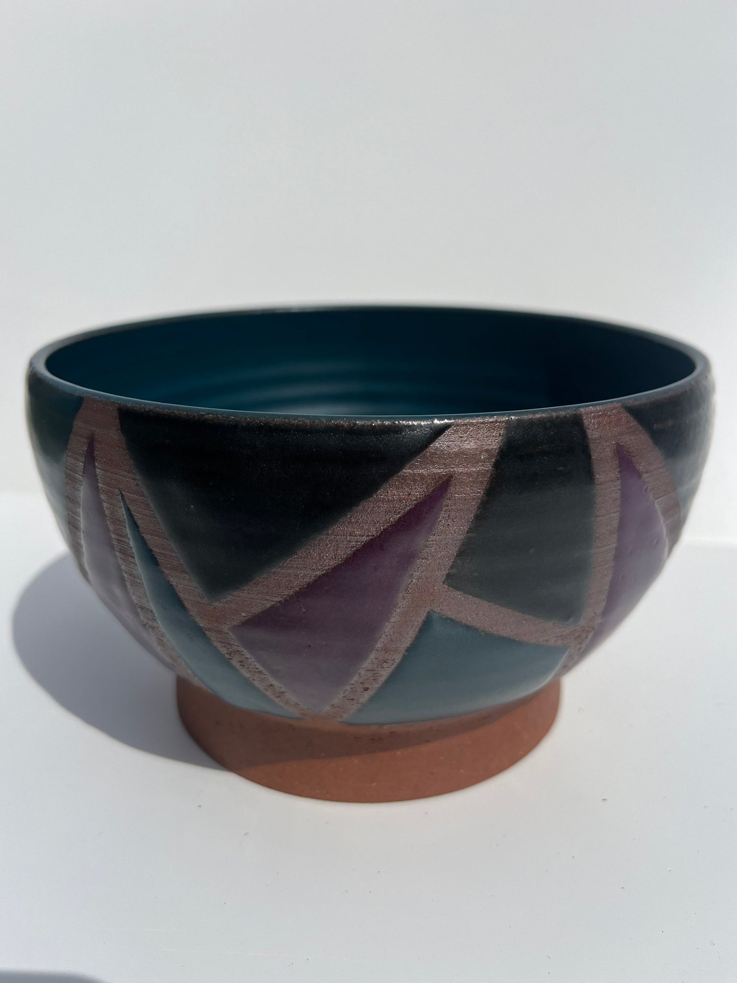 Multicolor Geometric Bowl