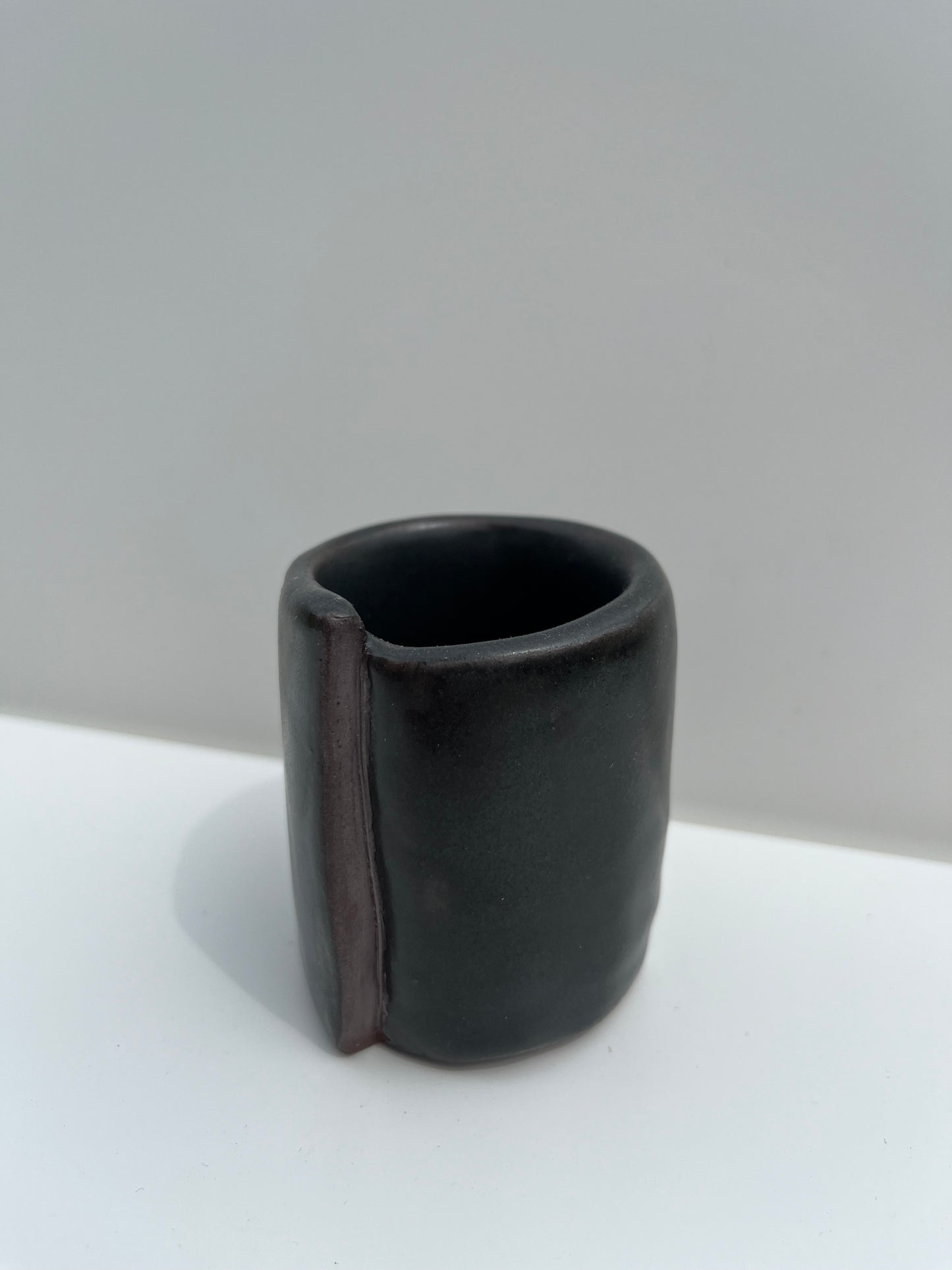 Small Black Slab Cup 2