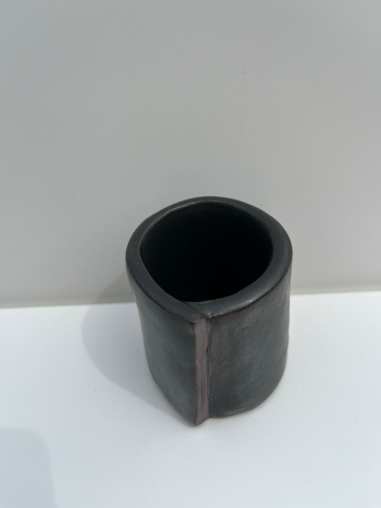 Small Black Slab Cup 1