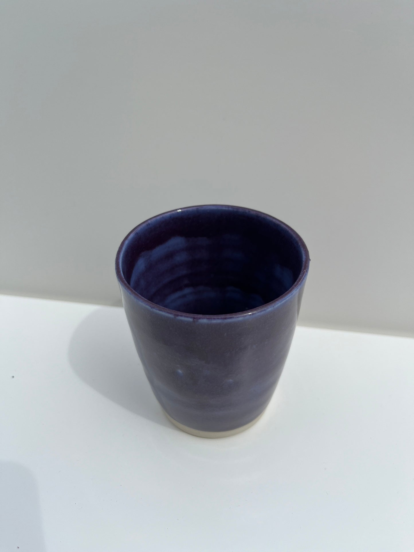 Small Blue Purple Cup