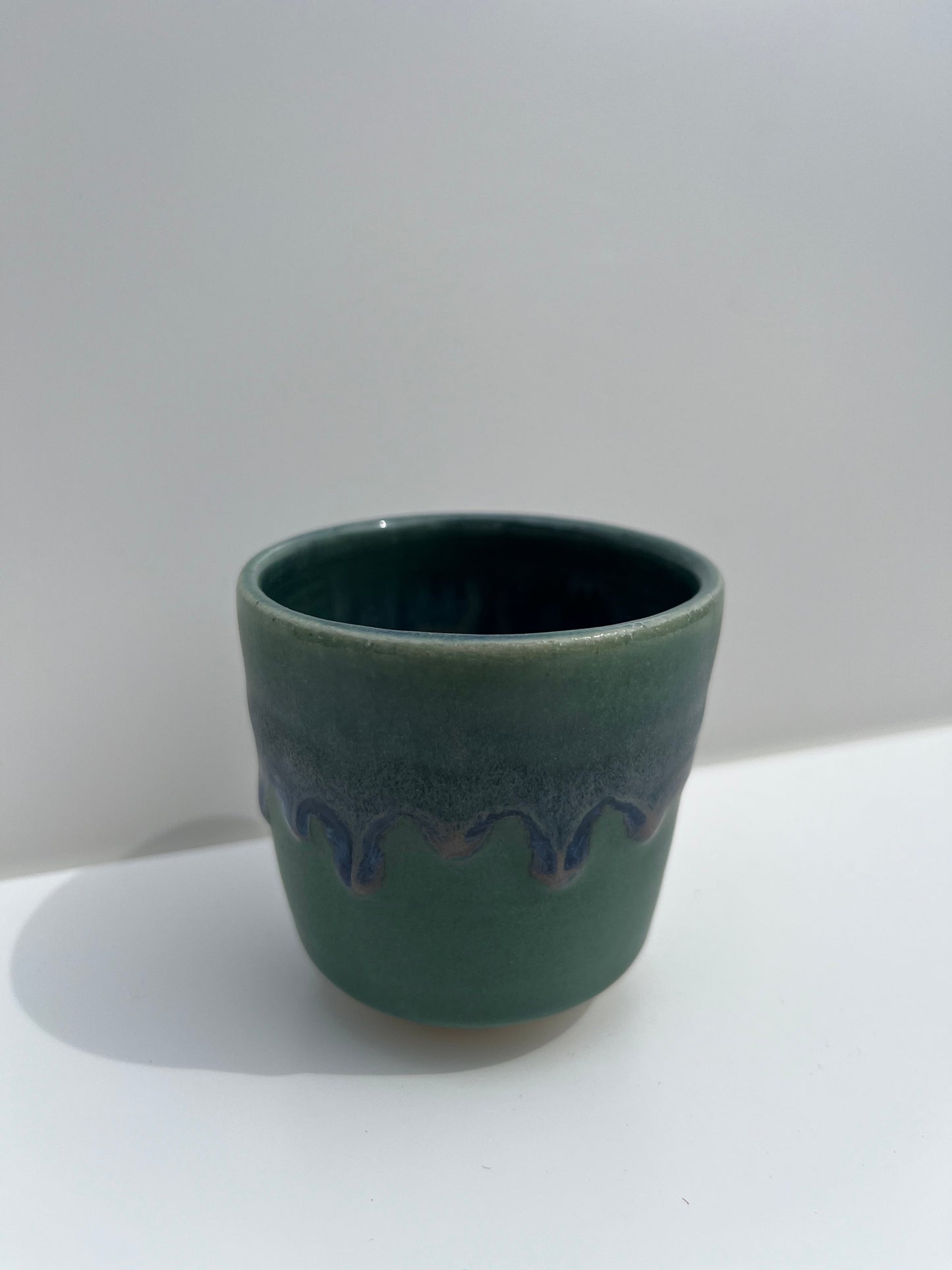 Small Green Drippy Cup