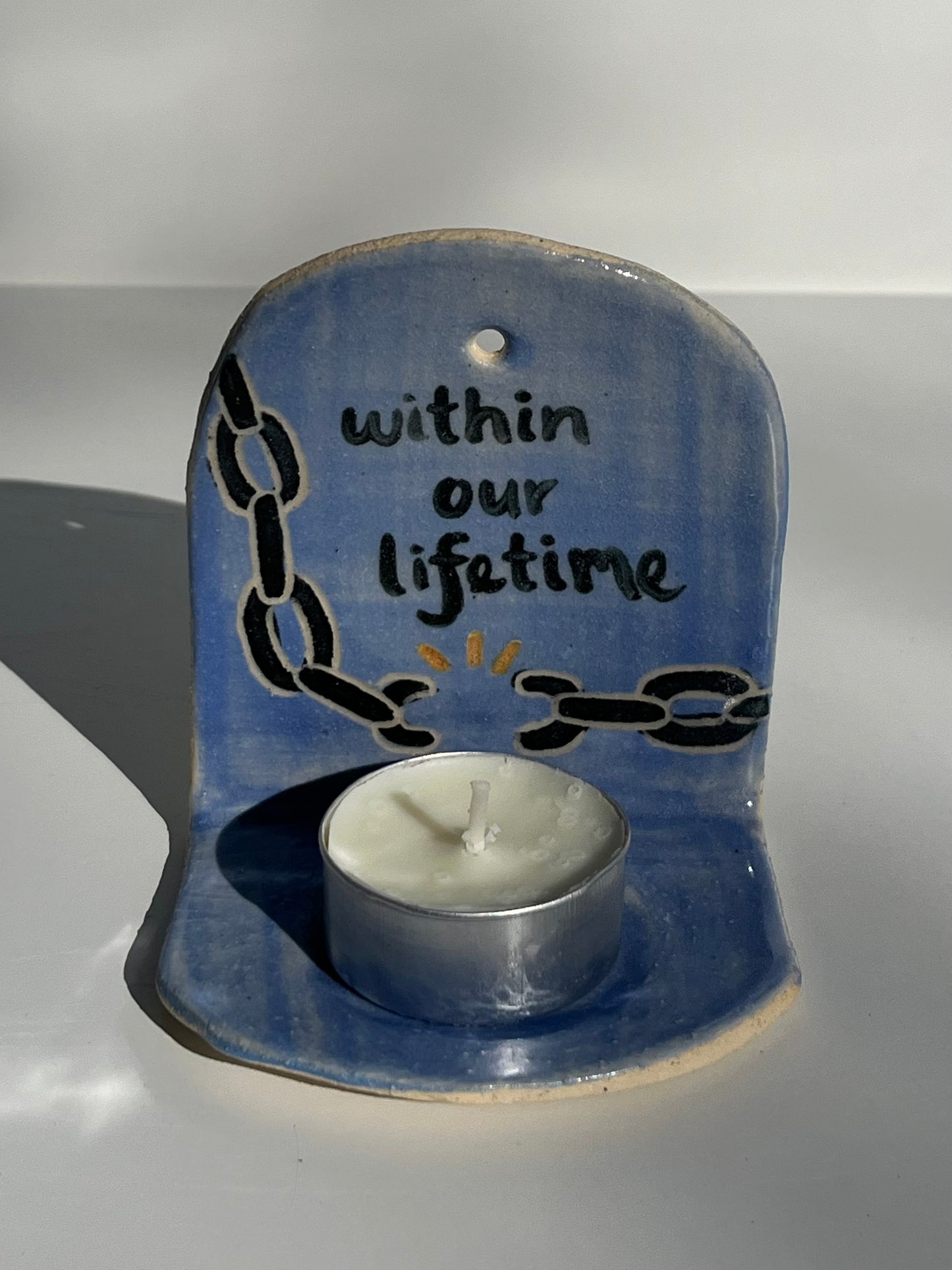 within our lifetime tea light holder 1