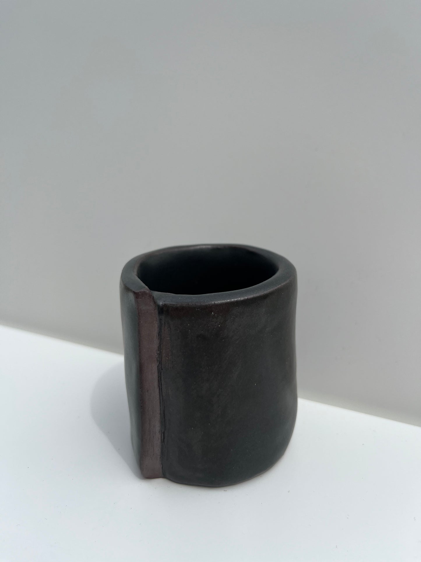 Small Black Slab Cup 1