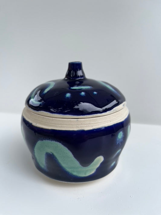 [second] small abstract jar