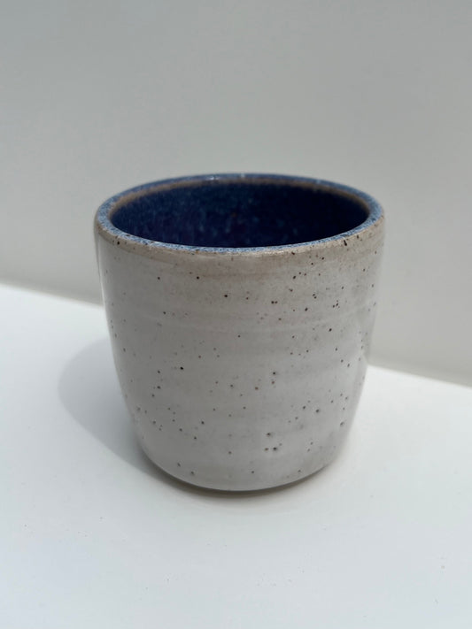 Small White and Blue Cup 1